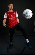 31 January 2022; Eoin Doyle poses for a portrait during a St Patrick's Athletic squad portrait session at Ballyoulster United Football Club in Kildare. Photo by Stephen McCarthy/Sportsfile
