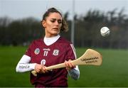 1 February 2022; Orlaith McGrath of Galway during the launch of the Littlewoods Ireland Camogie Leagues at Clanna Gael Fontenoy GAA Club in Dublin Littlewoods Ireland continues its pledge to encourage supporters to attend games and support their county at this year’s Littlewoods Ireland Camogie Leagues. The Littlewoods Ireland Camogie Leagues begin this Saturday 5th of February, to purchase your tickets visit www.camogie.ie. #StyleOfPlay Photo by Harry Murphy/Sportsfile