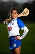 1 February 2022; Niamh Rockett of Waterford during the launch of the Littlewoods Ireland Camogie Leagues at Clanna Gael Fontenoy GAA Club in Dublin Littlewoods Ireland continues its pledge to encourage supporters to attend games and support their county at this year’s Littlewoods Ireland Camogie Leagues. The Littlewoods Ireland Camogie Leagues begin this Saturday 5th of February, to purchase your tickets visit www.camogie.ie. #StyleOfPlay Photo by Harry Murphy/Sportsfile