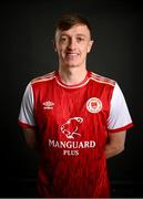31 January 2022; Chris Forrester poses for a portrait during a St Patrick's Athletic squad portrait session at Ballyoulster United Football Club in Kildare. Photo by Stephen McCarthy/Sportsfile