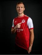 31 January 2022; Jamie Lennon poses for a portrait during a St Patrick's Athletic squad portrait session at Ballyoulster United Football Club in Kildare. Photo by Stephen McCarthy/Sportsfile