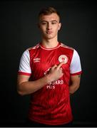 31 January 2022; Ben Curtis poses for a portrait during a St Patrick's Athletic squad portrait session at Ballyoulster United Football Club in Kildare. Photo by Stephen McCarthy/Sportsfile