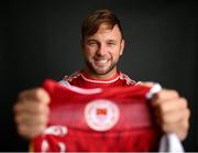 31 January 2022; Paddy Barrett poses for a portrait during a St Patrick's Athletic squad portrait session at Ballyoulster United Football Club in Kildare. Photo by Stephen McCarthy/Sportsfile
