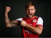 31 January 2022; Paddy Barrett poses for a portrait during a St Patrick's Athletic squad portrait session at Ballyoulster United Football Club in Kildare. Photo by Stephen McCarthy/Sportsfile