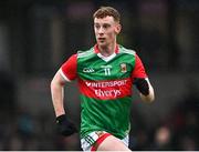30 January 2022; Aiden Orme of Mayo during the Allianz Football League Division 1 match between Mayo and Donegal at Markievicz Park in Sligo. Photo by Piaras Ó Mídheach/Sportsfile