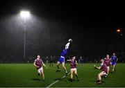 1 February 2022; Rory O'Donnell of Letterkenny IT claims a mark during the Electric Ireland HE GAA Sigerson Cup Round 2 match between NUI Galway and Letterkenny IT at the Dangan Sports Campus in Galway. Photo by Piaras Ó Mídheach/Sportsfile