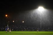 1 February 2022; A general view of the throw-in to start the Electric Ireland HE GAA Sigerson Cup Round 2 match between NUI Galway and Letterkenny IT at the Dangan Sports Campus in Galway. Photo by Piaras Ó Mídheach/Sportsfile