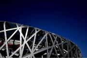 4 February 2022: A general view of the exterior of the stadium before the opening ceremony of the Beijing 2022 Winter Olympic Games at National Stadium in Beijing, China. Photo by Ramsey Cardy/Sportsfile
