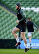 4 February 2022; Robbie Henshaw during the Ireland captain's run at Aviva Stadium in Dublin. Photo by Brendan Moran/Sportsfile