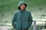 4 February 2022; High performance analyst Vinny Hammond during the Ireland captain's run at Aviva Stadium in Dublin. Photo by Brendan Moran/Sportsfile