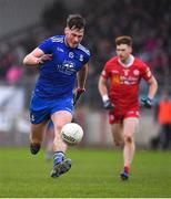 30 January 2022; Andrew Woods of Monaghan during the Allianz Football League Division 1 match between Tyrone and Monaghan at O'Neill's Healy Park in Omagh, Tyrone. Photo by Brendan Moran/Sportsfile
