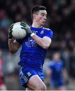 30 January 2022; Shane Carey of Monaghan during the Allianz Football League Division 1 match between Tyrone and Monaghan at O'Neill's Healy Park in Omagh, Tyrone. Photo by Brendan Moran/Sportsfile