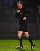 30 January 2022; Referee Joe McQuillan during the Allianz Football League Division 1 match between Tyrone and Monaghan at O'Neill's Healy Park in Omagh, Tyrone. Photo by Brendan Moran/Sportsfile