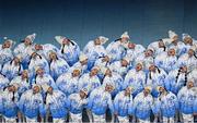4 February 2022: Performers during the opening ceremony of the Beijing 2022 Winter Olympic Games at National Stadium in Beijing, China. Photo by Ramsey Cardy/Sportsfile
