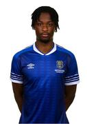 4 February 2022; Roland Idowu during a Waterford FC squad portrait session at WIT Arena in Waterford. Photo by Stephen McCarthy/Sportsfile