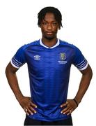 4 February 2022; Roland Idowu during a Waterford FC squad portrait session at WIT Arena in Waterford. Photo by Stephen McCarthy/Sportsfile