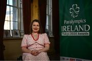 4 February 2022; Kerrie Leonard during the Paralympics Ireland Tokyo 2020 Awards at Dublin Castle in Dublin. Photo by David Fitzgerald/Sportsfile