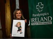 4 February 2022; Mary Fitzgerald during the Paralympics Ireland Tokyo 2020 Awards at Dublin Castle in Dublin. Photo by David Fitzgerald/Sportsfile