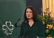 4 February 2022; Paralympics Ireland CEO Miriam Malone during the Paralympics Ireland Tokyo 2020 Awards at Dublin Castle in Dublin. Photo by David Fitzgerald/Sportsfile