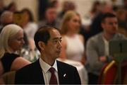 4 February 2022; Japanese Ambassador to Ireland Mitsuru Kitano during the Paralympics Ireland Tokyo 2020 Awards at Dublin Castle in Dublin. Photo by David Fitzgerald/Sportsfile