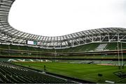 5 February 2022; A general view of inside the Aviva Stadium before the Guinness Six Nations Rugby Championship match between Ireland and Wales at the Aviva Stadium in Dublin. Photo by Harry Murphy/Sportsfile