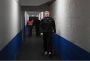 5 February 2022; Mark Kehoe of Tipperary arrives for the Allianz Hurling League Division 1 Group B match between Laois and Tipperary at MW Hire O'Moore Park in Portlaoise, Laois. Photo by Ray McManus/Sportsfile