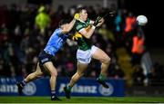 5 February 2022; David Clifford of Kerry in action against David Byrne of Dublin during the Allianz Football League Division 1 match between Kerry and Dublin at Austin Stack Park in Tralee, Kerry. Photo by Stephen McCarthy/Sportsfile