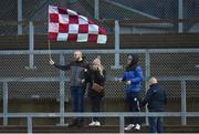 5 February 2022; Galway supporters during the Allianz Football League Division 2 match between Down and Galway at Páirc Esler in Newry, Down. Photo by Oliver McVeigh/Sportsfile