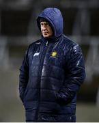 5 February 2022; Clare manager Colm Collins during the Allianz Football League Division 2 match between Cork and Clare at Páirc Ui Chaoimh in Cork. Photo by Ben McShane/Sportsfile