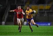 5 February 2022; Manus Doherty of Clare in action against Mark Cronin of Cork during the Allianz Football League Division 2 match between Cork and Clare at Páirc Ui Chaoimh in Cork. Photo by Ben McShane/Sportsfile
