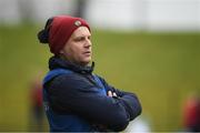 5 February 2022; CLG Naomh Jude manager Jeff Kane during the 2021 currentaccount.ie All-Ireland Ladies Junior Club Football Championship Final match between Mullinahone LGF, Tipperary and CLG Naomh Jude, Dublin at Baltinglass GAA in Baltinglass, Wicklow. Photo by Matt Browne/Sportsfile
