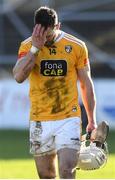 6 February 2022; Neil McManus of Antrim after the Allianz Hurling League Division 1 Group B match between Kilkenny and Antrim at UMPC Nowlan Park in Kilkenny. Photo by Matt Browne/Sportsfile