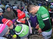 6 February 2022; Gearoid Hegarty of Limerick signs autographs after the Allianz Hurling League Division 1 Group A match between Wexford and Limerick at Chadwicks Wexford Park in Wexford. Photo by Ray McManus/Sportsfile
