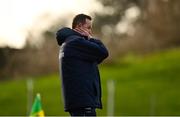 6 February 2022; Meath manager Andy McEntee during the Allianz Football League Division 2 match between Meath and Roscommon at Páirc Táilteann in Navan, Meath. Photo by Harry Murphy/Sportsfile