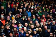 6 February 2022; Supporters stand for Amhrán na bhFiann before the Allianz Football League Division 1 match between Monaghan and Mayo at St Tiernach's Park in Clones, Monaghan. Photo by David Fitzgerald/Sportsfile