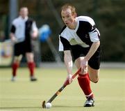 4 April 2004; Jason Black, Cork Harlequins. Mens Irish Senior Cup Final 2003-2004, Cork Harlequins v Instonians, Belfield, Dublin. Picture credit; Brian Lawless / SPORTSFILE *EDI*