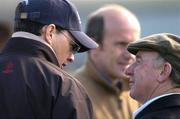 4 April 2004; Aidan O'Brien and Christy Roche. The Curragh Racecourse, Co. Kildare. Picture credit; Matt Browne / SPORTSFILE *EDI*