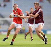 27 July 2013; Pearse O'Neill, Cork, in action against Thomas Flynn, Galway. GAA Football All-Ireland Senior Championship, Round 4, Cork v Galway, Croke Park, Dublin. Picture credit: Stephen McCarthy / SPORTSFILE