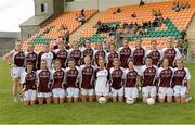 27 July 2013; The Westmeath squad. TG4 All-Ireland Ladies Senior Football Championship, Round 1, Qualifier, Donegal v Westmeath, Pairc Sean Mac Diarmada, Carrick-on-Shannon, Co. Leitrim. Picture credit: Oliver McVeigh / SPORTSFILE