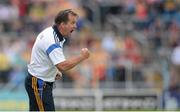 28 July 2013; Clare manager Davy Fitzgerald during the closing stages of the game. GAA Hurling All-Ireland Senior Championship, Quarter-Final, Galway v Clare, Semple Stadium, Thurles, Co. Tipperary. Picture credit: Stephen McCarthy / SPORTSFILE