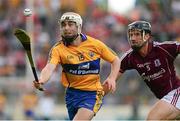 28 July 2013; Conor McGrath, Clare, in action against Shane Kavanagh, Galway. GAA Hurling All-Ireland Senior Championship, Quarter-Final, Galway v Clare, Semple Stadium, Thurles, Co. Tipperary. Picture credit: Ray McManus / SPORTSFILE