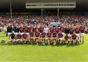 28 July 2013; The Galway squad. GAA Hurling All-Ireland Senior Championship, Quarter-Final, Galway v Clare, Semple Stadium, Thurles, Co. Tipperary. Picture credit: Stephen McCarthy / SPORTSFILE