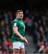 5 February 2022; Tadhg Furlong of Ireland during the Guinness Six Nations Rugby Championship match between Ireland and Wales at the Aviva Stadium in Dublin. Photo by David Fitzgerald/Sportsfile