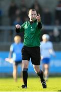 6 February 2022; Referee Colum Cunning during the Allianz Hurling League Division 1 Group B match between Dublin and Waterford at Parnell Park in Dublin. Photo by Stephen McCarthy/Sportsfile