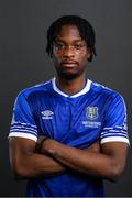 4 February 2022; Roland Idowu during a Waterford FC squad portrait session at the RSC in Waterford. Photo by Stephen McCarthy/Sportsfile