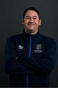 4 February 2022; Coach David Breen during a Waterford FC squad portrait session at the RSC in Waterford. Photo by Stephen McCarthy/Sportsfile