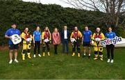 8 February 2022; Leinster Rugby have this morning announced the RNLI as its next charity affiliate for the 2021/22 season. The RNLI was nominated by Energia, one of Leinster Rugby’s premium partners. The RNLI will work with the club over the month of February with the aim of raising awareness of the work the RNLI and their team of volunteers do to keep us all safe at sea and on inland waters. Since 2017, RNLI volunteer lifeboat crews based at the 11 lifeboat stations in Leinster have rescued 1,702 people during callouts and Leinster Rugby will highlight that great work across its digital and social platforms. In attendance at the announcement were RNLI life boat crew, from left, Moselle Hogan, Laura Jackson, Nathan Burke and Kieran O’Connell, Energia Group head of brand Amy O’Shaughnessy, Leinster Rugby sponsorship manager Eamon de Búrca and Leinster Rugby players, from left, Vakh Abdaladze, Emma Murphy, Scott Penny and Ella Roberts. For further information please check out rnli.org or leinsterrugby.ie. Photo by Harry Murphy/Sportsfile