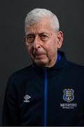 4 February 2022; Kitman Michael Walsh during a Waterford FC squad portrait session at the RSC in Waterford. Photo by Stephen McCarthy/Sportsfile