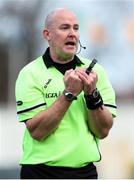 6 February 2022; Referee Shane Curley during the 2021 currentaccount.ie All-Ireland Ladies Intermediate Club Football Championship Final match between Castlebar Mitchels, Mayo and St Sylvester's, Dublin at Duggan Park in Ballinasloe, Galway. Photo by Michael P Ryan/Sportsfile