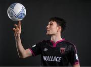 4 February 2022; Luka Lovic during a Wexford FC squad portrait session at Burrin Celtic in Ballon, Carlow. Photo by Stephen McCarthy/Sportsfile